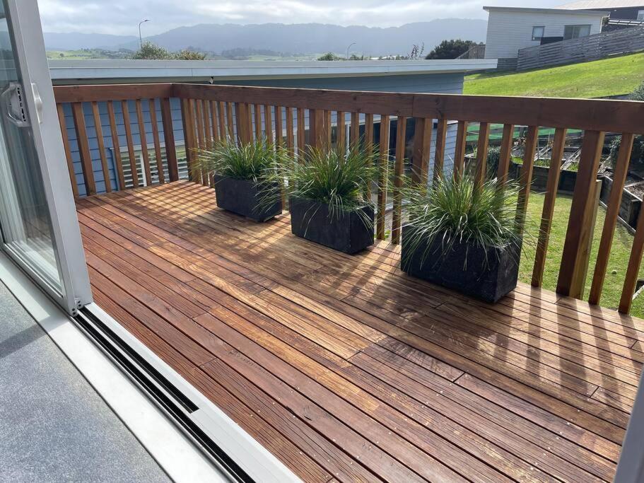 The Blue Beach House Mangawhai Buitenkant foto